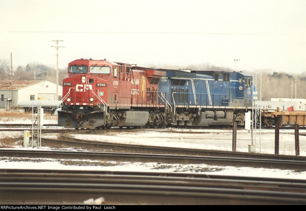Working the intermodal facility